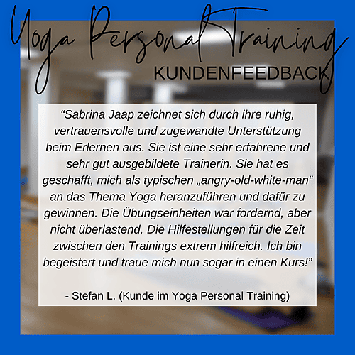 Feedback Yoga PT_Stefan L. (Kunde)